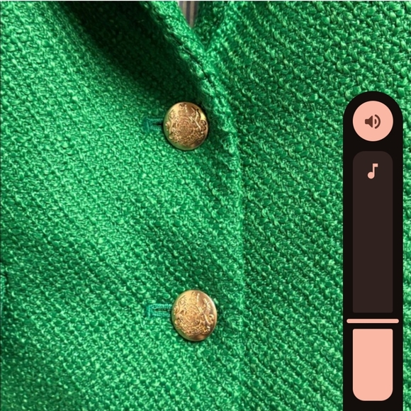 J. Crew School Boy Blazer Picnic Tweed Kelly Green Size 8 - Picture 5 of 17